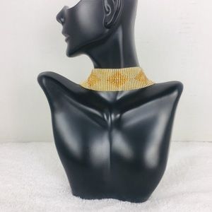 Bleu NYC Gold Beaded Choker